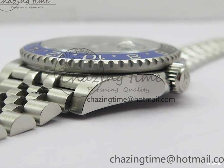 Ceramic 904L Best Edition V2 II SA3285 Steel BLNR 1:1 CHS VRF GMT-Master Blue Black 126710 0207